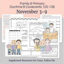 Load image into Gallery viewer, November BUNDLE Lesson Helps for Home &amp; Church | Primary Come Follow Me 2025 | 5 Weeks of Lesson Helps | CFM for Families (BUNDLE Savings!)
