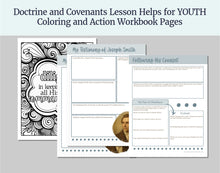 Load image into Gallery viewer, November 24-30 | LDS Youth Lesson Plan | Sunday School Outline | Doctrine and Covenants 135-136 Come, Follow Me, &quot;He Has Sealed His Mission&quot;
