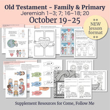 Load image into Gallery viewer, October 19-25 | Come Follow Me Primary Lesson |  “Before I Formed Thee in the Belly I Knew Thee”

