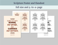 Load image into Gallery viewer, October 5-11 | LDS Youth Sunday School Lesson Outline | “He Hath Borne Our Griefs, and Carried Our Sorrows”
