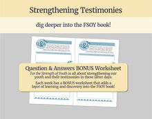 Load image into Gallery viewer, October Week 3 | LDS Young Women Lesson Helps | For Strength of Youth | Priesthood Keys | YW &amp; YM FsY | October 18 | Law of Chastity
