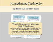 Load image into Gallery viewer, October Week 4 | LDS Young Women Lesson Helps | For Strength of Youth | Covenant Daughter | YW FSY | October 25
