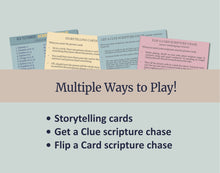 Load image into Gallery viewer, Old Testament Bible Scripture Chase Game
