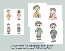 Load image into Gallery viewer, Bible Story Cutouts | Old Testament Scripture Pals |  FULL Old Testament
