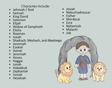 Load image into Gallery viewer, Bible Story Cutouts | Old Testament Scripture Pals |  FULL Old Testament
