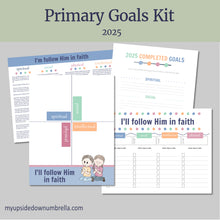 Load image into Gallery viewer, FAMILY BUNDLE - YW and YM 2025 Youth Theme - Children and Youth Goals Kit
