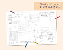 Load image into Gallery viewer, Huge POSTER Printable Easter Activity Coloring Page
