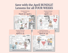 Load image into Gallery viewer, April BUNDLE | Primary Come, Follow Me Lesson Helps for Home &amp; Church
