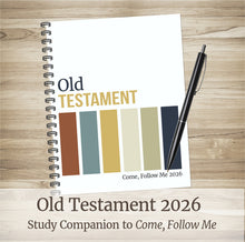 Load image into Gallery viewer, Old Testament Scripture Study Journal for LDS Boys and Young Men | Come, Follow Me 2026
