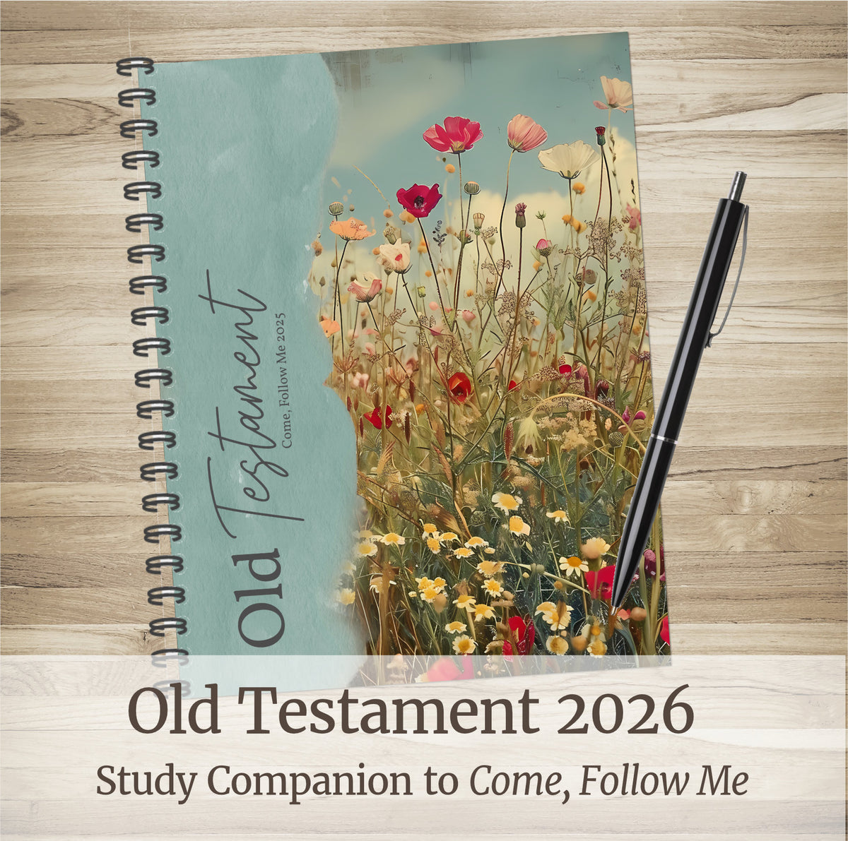 Old Testament Scripture Study Journal for LDS Come, Follow Me 2026 | F ...