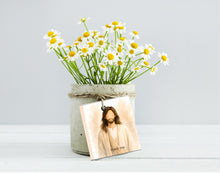 Load image into Gallery viewer, YW Mini Note Cards | Rejoice in Christ | Greeting Card for Young Women 2027 LDS Youth Theme | Philippians 4:4
