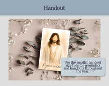 Load image into Gallery viewer, 2027 LDS Youth Theme | Young Women Rejoice in Christ , Philippians 4:4 | Printable YW Posters
