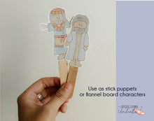 Load image into Gallery viewer, Pioneer Scripture Pals Cut Outs, Clip Art
