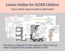 Load image into Gallery viewer, September 14-20 LDS Primary Lesson | “God Is My Salvation” | Repentance, Names of Christ, Isaiah
