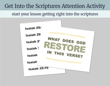 Load image into Gallery viewer, September BUNDLE | LDS Come, Follow Me Youth Lesson Outlines for Home and Church | 4 Lesson Plans
