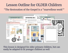 Load image into Gallery viewer, September 21–27 LDS Primary Lesson | “A Marvellous Work and a Wonder” | The Restoration, Jesus Christ Is My Refuge
