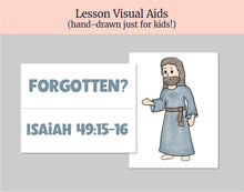 Load image into Gallery viewer, September 28-October 4 | Come Follow Me Primary Lesson |  “Comfort Ye My People” | Keeping the Commandments, The Lord Will Not Forget Us
