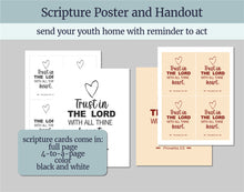 Load image into Gallery viewer, September 7-13 |  LDS Youth Sunday School Lesson Helps | “He Shall Direct Thy Paths” | Trust in the Lord with All Thine Heart
