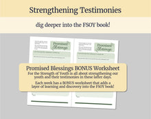 Load image into Gallery viewer, September 13 | LDS Young Women Lesson Helps | For Strength of Youth | Priesthood Restoration | YW &amp; YM FsY | September Week 2
