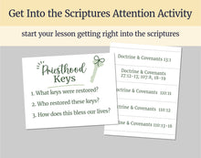 Load image into Gallery viewer, September 20 | LDS Young Women Lesson Helps | For Strength of Youth | Priesthood Keys | YW &amp; YM FsY | September Week 3

