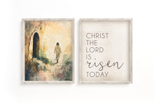 Load image into Gallery viewer, LDS Easter Art of Jesus Christ leaving the tomb, LDS Easter Home Decor, Christ-centered easter
