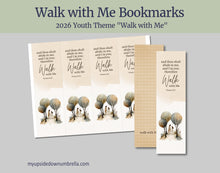 Load image into Gallery viewer, ULTIMATE Young Women "Walk with Me" BUNDLE | Bulletin Board, Goals Kit and Activity Kit | 2026 LDS Youth Theme
