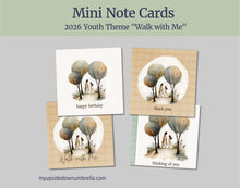 Load image into Gallery viewer, ULTIMATE Young Women "Walk with Me" BUNDLE | Bulletin Board, Goals Kit and Activity Kit | 2026 LDS Youth Theme
