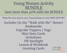 Load image into Gallery viewer, Young Women "Walk with Me" Activity BUNDLE | 2026 LDS Youth Theme
