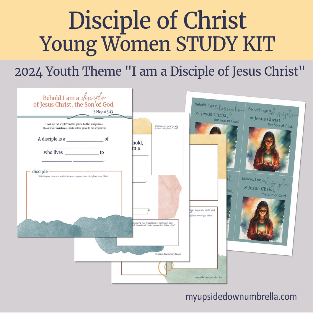 disciple of christ study guide for LDS young women