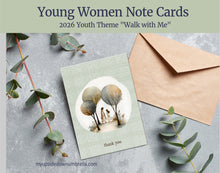 Load image into Gallery viewer, ULTIMATE Young Women "Walk with Me" BUNDLE | Bulletin Board, Goals Kit and Activity Kit | 2026 LDS Youth Theme
