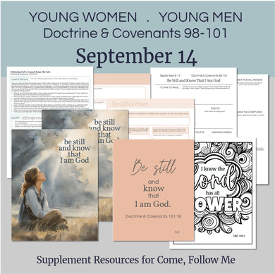 youth lesson plan for young women, young men, aaronic priesthood lesson outline, YW lesson, YM lesson, Young Women Lesson outline, young women lesson plan, lesson helps for young women leaders, teaching young women lesson, lesson helps for LDS youth, Lesson handout, coloring page, scriptures, family home evening for teens,

September 8-14 | LDS Youth Lesson Outline | Young Women- Young Men | D&C 98-101, Doctrine Covenants Come Follow Me 2025, 