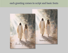 Load image into Gallery viewer, Young Women Walk with Me | YW Greeting Cards | 2026 LDS Youth Theme
