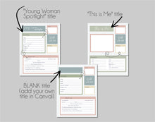 Load image into Gallery viewer, Walk with Me YW Spotlight | Get to Know You | Young Women  2026 LDS Youth Theme
