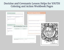 Load image into Gallery viewer, December 15-21 | LDS Youth Sunday School Lesson Outline | The Family, A Proclamation to the World,  Come Follow Me 2025
