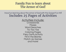 Load image into Gallery viewer, Armor of God Gospel Fun Kit
