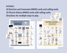 Load image into Gallery viewer, Doctrine and Covenants | Church History BINGO
