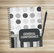 General conference note taking kit and conference journal for LDS teen boys, LDS men, General Conference notes, General Conference workbook, General Conference application 