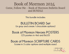 Load image into Gallery viewer, BULLETIN BOARD BUNDLE for Book of Mormon 2024
