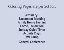 Load image into Gallery viewer, Seminary Doctrinal Mastery Coloring Pages for Doctrine &amp; Covenants 2025, LDS Youth Coloring Pages for Seminary Scriptures, Scripture Master
