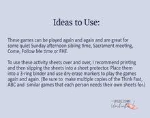 Load image into Gallery viewer, Doctrine and Covenants Games and Activities
