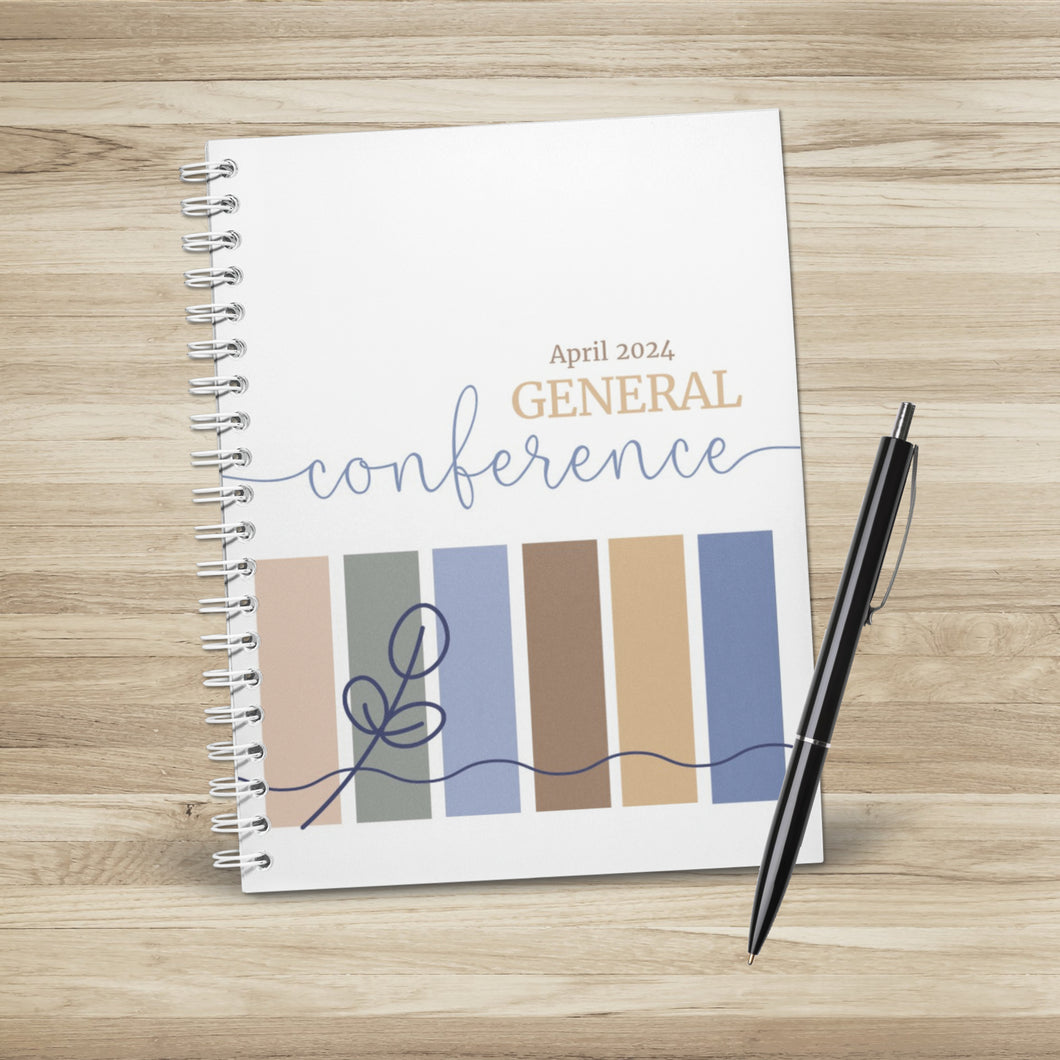 General Conference Notebook - April 2024 Conference Journal