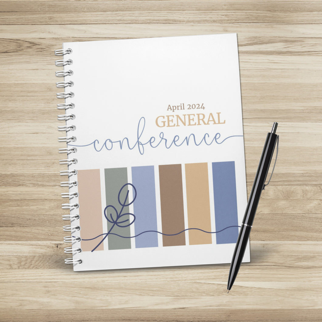 General Conference Notebook - April 2024 Conference Journal – My Upside ...