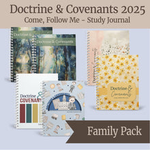 Load image into Gallery viewer, Family Pack, Doctrine &amp; Covenants Study Journals for Come Follow Me 2025
