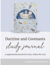 Load image into Gallery viewer, Doctrine and Covenants Scripture Journal for Come, Follow Me 2025 -  Kids Cover
