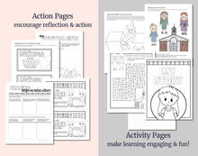 Load image into Gallery viewer, May 12-18 Lesson Outline Plan for Primary Come, Follow Me 2025 | D&amp;C 46-48 &quot;Seek Ye Earnestly the Best Gifts&quot; | Coloring and Activity Pages
