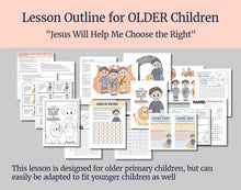 Load image into Gallery viewer, November 9-15 | Come Follow Me Primary Lesson Help | “There Is No Other God That Can Deliver” | Daniel and the Lion's Den, Obedience, Prayer

