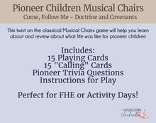 Load image into Gallery viewer, Pioneer Children Musical Chairs
