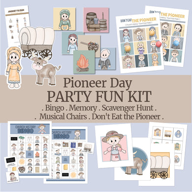 Pioneer Day Fun, Pioneer Day activities, Don't Eat Pete, Bingo, LDS activates for Valiant activities day, Primary children, Pioneer Party, pioneer memory match game, pioneer fun games, LDS children, games for LDS families, LDS primary games, Doctrine and Covenants 2025, July 24 activities , family fun games for pioneer day, 