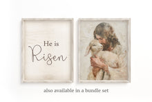 Load image into Gallery viewer, &quot;The Lamb&quot; Digital Download Portrait of Christ and the Lamb

