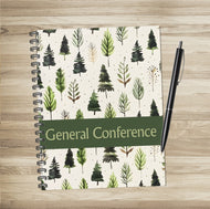 April 2026 general conference journal for taking notes, writing thoughts, LDS general conference notebook for LDS men, LDS youth, LDS children and kids 